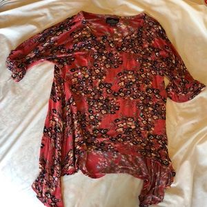 Boho floral top